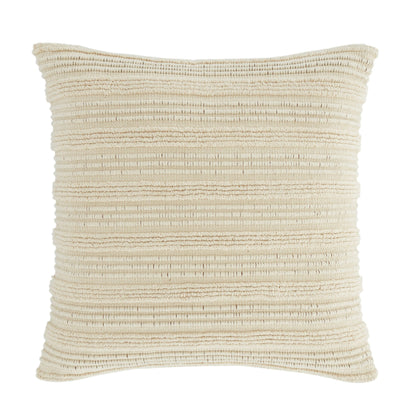 Tufted Stripe Cushions, Natural