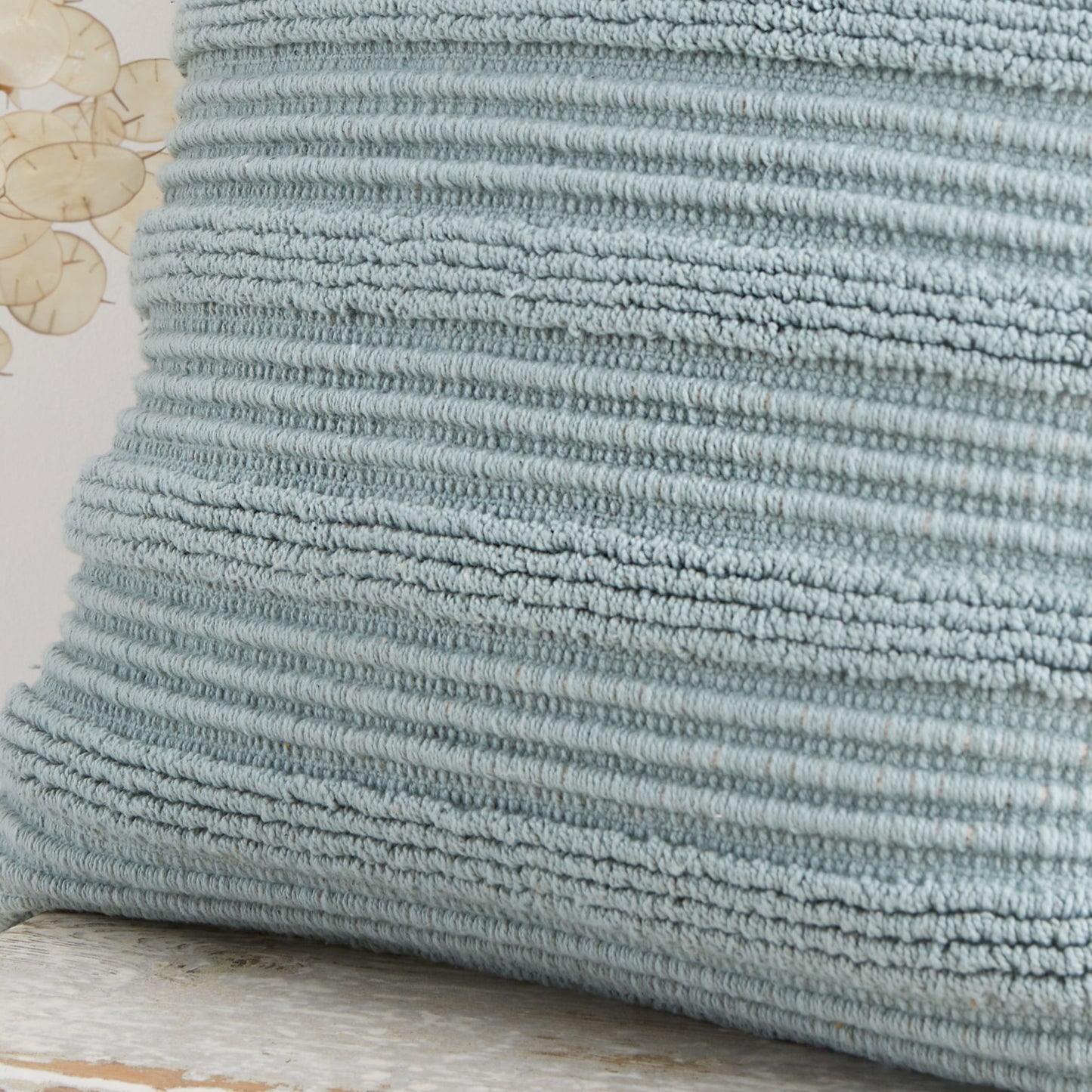 Tufted Stripe Cushions, Green