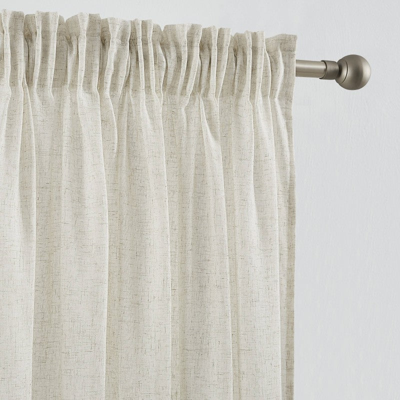 Boho Linen style Multi headed Voile Panel