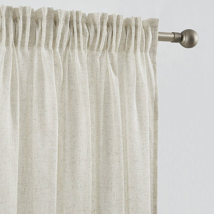 Boho Linen style Multi headed Voile Panel